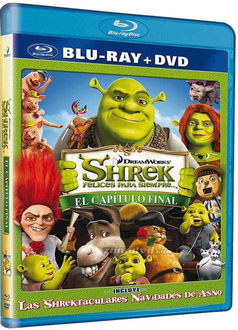 Shrek Felices Para Siempre Blu Ray