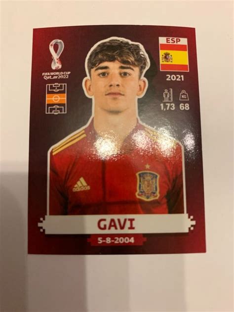 Panini WM 2022 Gavi ESP 10 Kaufen Auf Ricardo