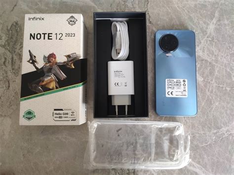 Unboxing Infinix Note 12 2023 HP Gaming Lengkap Dengan NFC Dan