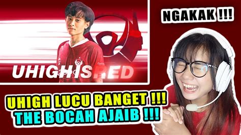 Uhigh Lucu Banget Reaction Akmj Mp Uhigh The Bocah Ajaib Youtube