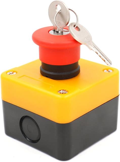 Baomain 660v Red Sign Emergency Stop Push Button India Ubuy