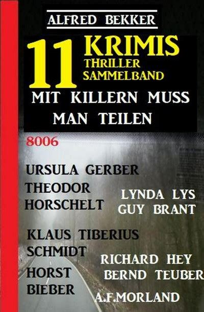 Smashwords Mit Killern Muss Man Teilen Thriller Sammelband Krimis