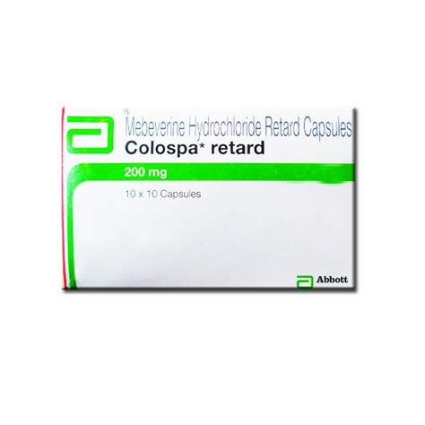 Buy Colospa Retard Capsule 10 Cap Online At Best Price In India