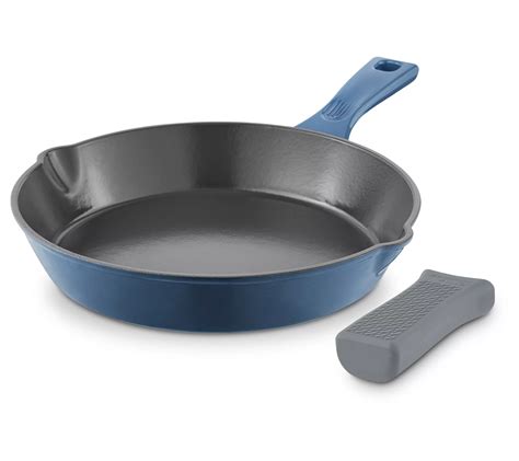 Zakarian By Dash Cast Iron Skillet W Silicone Handle Qvc