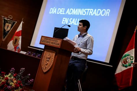 FASPA Día del Administrador en Salud Universidad Peruana Cayetano