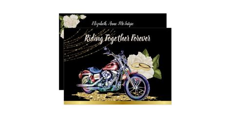 Biker Wedding Invitation