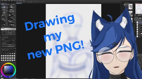 Drawing Part Of My New Pngtuber Youtube