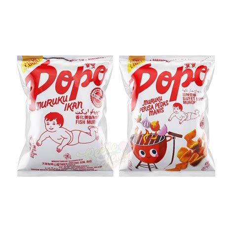 POPO Fish Muruku Snacks Original Sweet Spicy 70g X 3 Packs Free