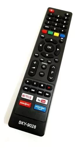 Controle Tv Philco Teclas Netflix Globoplay Youtube Prime Mercadolivre