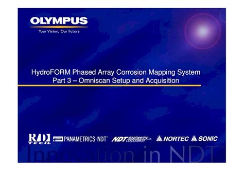 Pdf Hydroform Phased Array Corrosion Mapping System Pdf