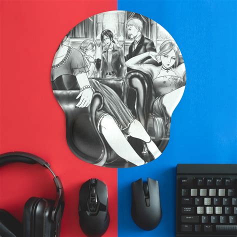 Custom Silicone Wrist Rest 3D Mousepad | MyCustomMousePad