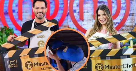 Alejandro Estrada Sorprendió En ‘masterchef Celebrity Al Darle Un Beso A Dominica Duque Infobae