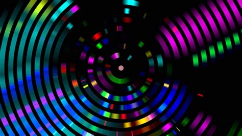 4k Disco Hypnotic Light Centerd Vj Loop Disco Effect Animation