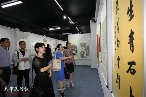 西青区“庆祝新中国成立70周年、人民政协成立70周年书画作品展”开幕 书画高清 天津美术网 天津美术界门户网站