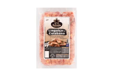 Linguica Cuiabana Estrela 600G Bom Gourmet Carnes Express