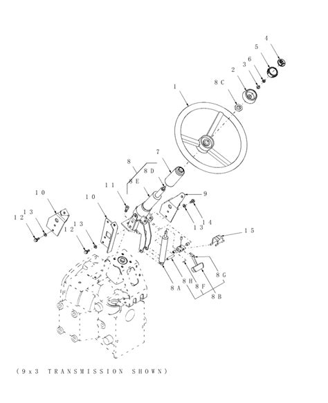 Tc29d 3 Cyl Compact Tractor Deluxe 998 1202 03f01 Steering