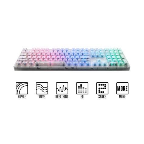 Cooler Master Masterkeys Pro L Rgb Crystal Edition Mechanical Gaming