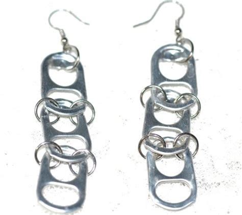 Pop Tab Earrings Etsy