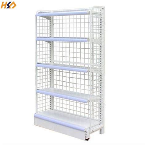 Modern Light-Duty Supermarket Shelf Mesh Back Supermarket Shelves ...