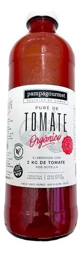 Puré de tomate orgánico Pampa Gourmet 910g MercadoLibre