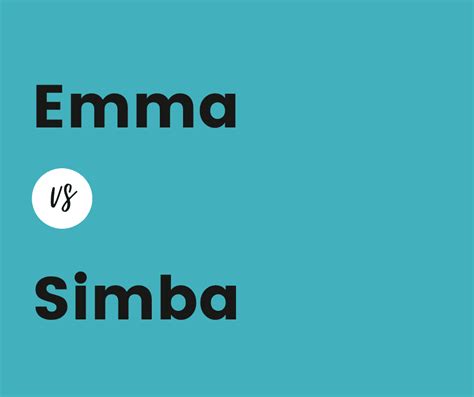 Emma vs Simba, Which Hybrid Mattress Is Best for You?