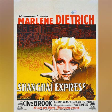 Shanghai Express, 1932 Poster For Sale at 1stDibs