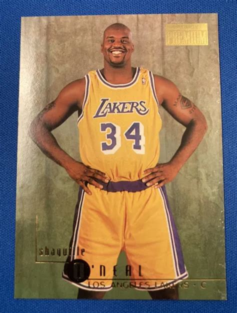 1996 97 SKYBOX PREMIUM 58 Shaquille O Neal Lakers EUR 1 10 PicClick FR