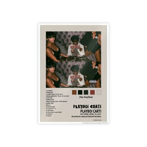 Playboi Carti Playboi Carti Album Poster Playboi Carti, 50% OFF