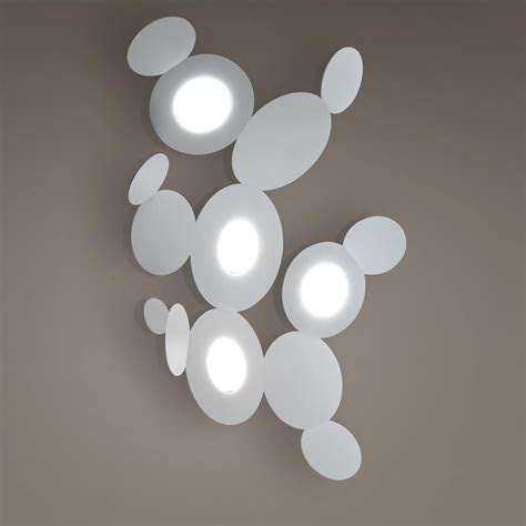 Plafoniera Applique Cattaneo Mickey Metallo 6 Luci Lightplus