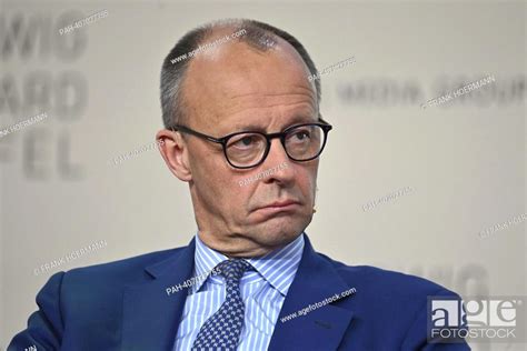 Friedrich Merz Mdb Chairman Of The Cdu Germanys And Chairman Of The