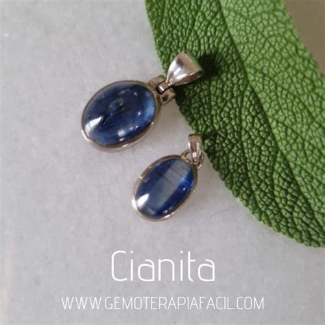 Cianita Colgante Plata De Ley Gemoterapia F Cil Tienda De Minerales