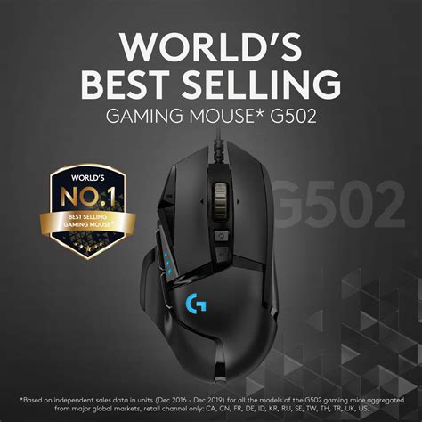 Logitech G502 Hero Wired Optical Gaming Mouse With Rgb Lighting Black 910 005469 Best Buy