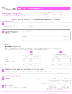 Fillable Online Rn Form Rgie Du Logement Fax Email Print