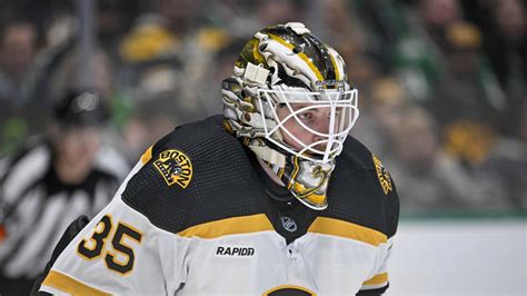 Goaltender Linus Ullmark May Be Having The Greatest Season In Bruins