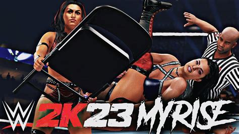 The Main Event Screwjob — Wwe 2k23 Female Myrise 04 Youtube