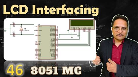 Lcd Interfacing And C Language Program For Microcontroller Youtube