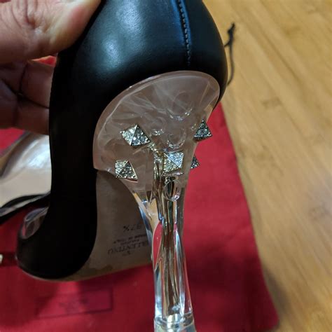 REDUCED Like New Valentino Naked Rockstud Heels Depop