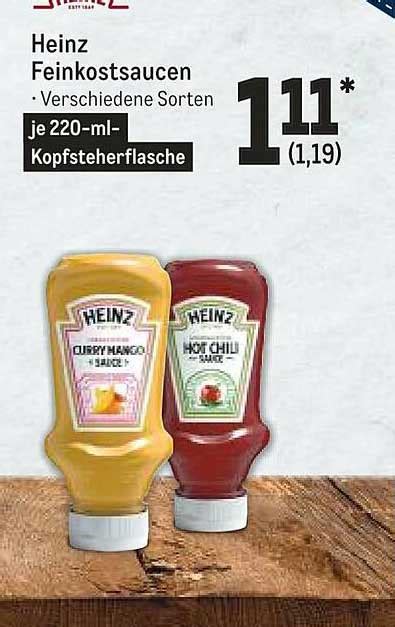 Heinz Feinkostsaucen Angebot Bei METRO