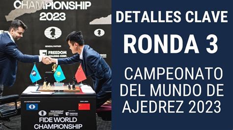 Partida Campeonato Del Mundo De Ajedrez Youtube