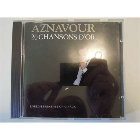 20 Chansons D Or De Charles Aznavour CD Chez Pitouille Ref 118131132