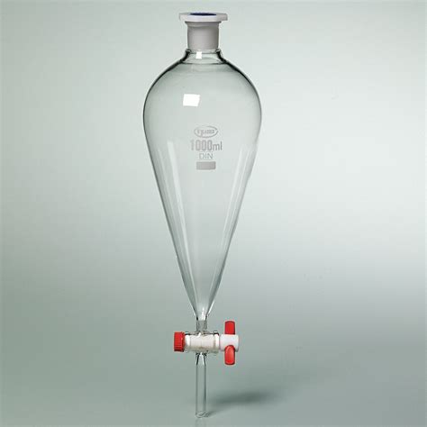 Embudo De Vidrio En Forma De Pera Con Llave De Paso Ptfe 53 Off