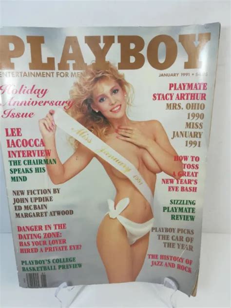 Playboy Magazine Entertainment For Men Vintage Jan Stacy Arthur