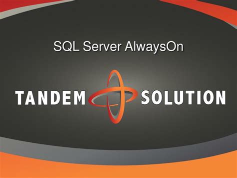 Ppt Sql Server Alwayson Powerpoint Presentation Free Download Id