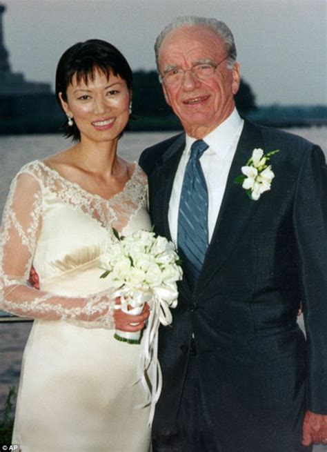 Rupert Murdoch Files For Divorce From Wife Of 14 Years Wendi Deng Daily Mail Online