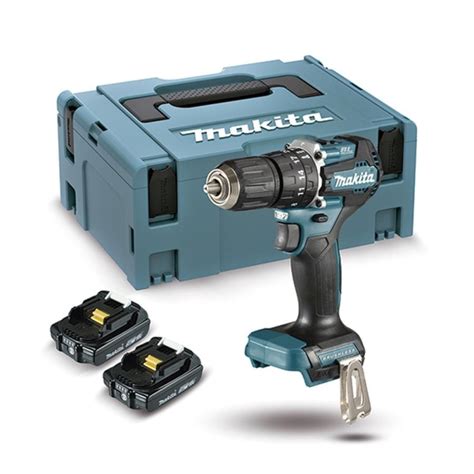 Taladro Combinado BL 18V 2 0 Ah LXT 40Nm DHP487RAJ MAKITA