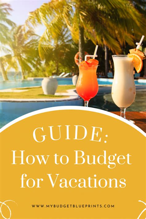 How to Budget for Vacations Plus: Vacation Planner Printable | Budget Blueprints