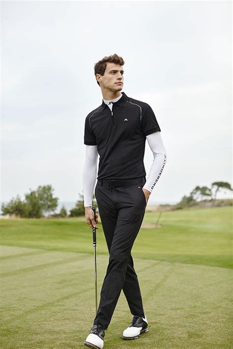 Black Polo-shirt, Golf Fashion Tips With Black Suit Trouser, J ...