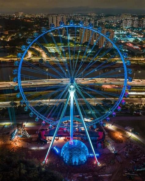 Maior Roda Gigante da América Latina inaugura nesta sexta feira