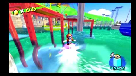 Super Mario Sunshine Ricco Harbor Blooper Surfing Safari Full Shine Speedrun Youtube