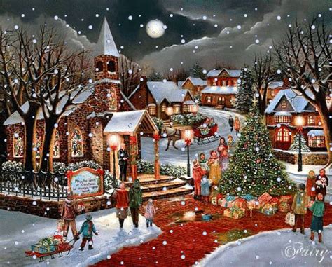 1000+ images about Animated Snow and Christmas Scenes on Pinterest ...